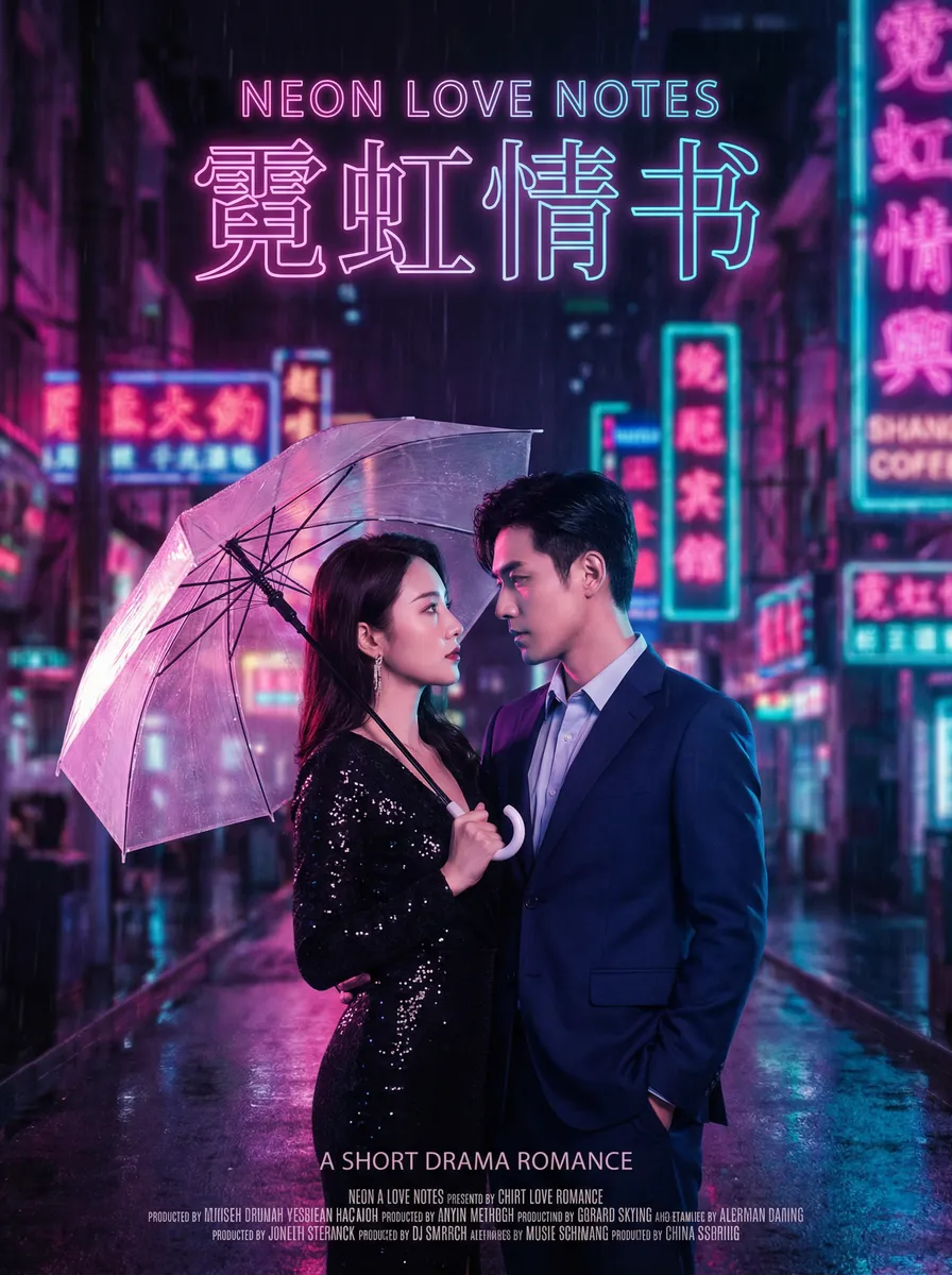 韩国动漫 热播都市爱情短剧 - 霓虹情书海报